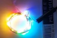 Гирлянда нить КОНСКИЙ ХВОСТ КАПЕЛЬКА РОСЫ (3 м/20лин/600л)с режим.,в туб МУЛЬТИ