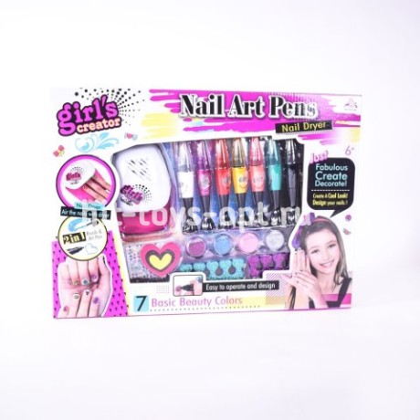 Набор для ногтей сушилка + краска
