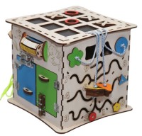 Развивающий Бизи Куб, 25см*25см