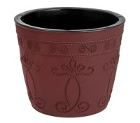 Кашпо Ажур (3л.) Цв. Бордо