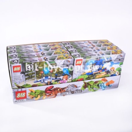 Конструктор дино в парке 8 шт/уп