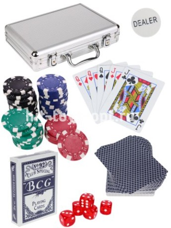 Набор для покера "Игрок" 200 фишек без номинала