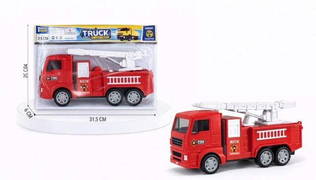 Машинка Инерция Пожарная 24*13см