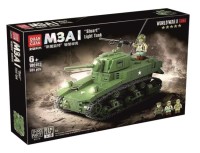 Конструктор Танк M3A1, 601 дет.