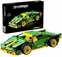 Конструктор Техника Зеленая машинка 639 дет