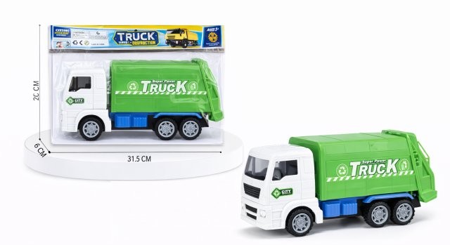 Машинка Инерция Мусоровоз 24*13см