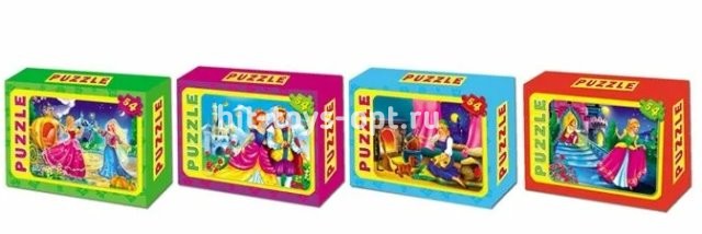 ПАЗЛЫ 54 элемента. ЗОЛУШКА