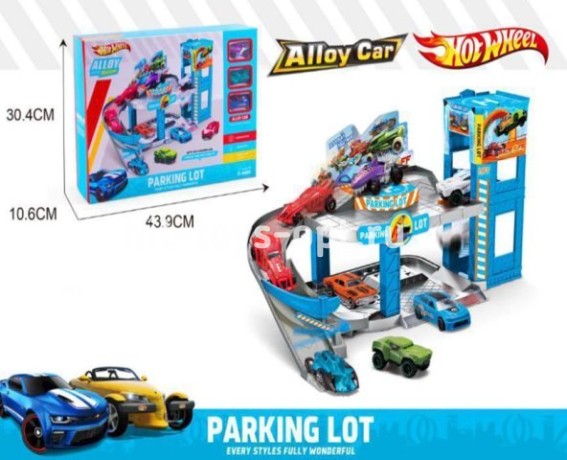 Парковка Хотвилс Лифт 2 этажа свет+звук