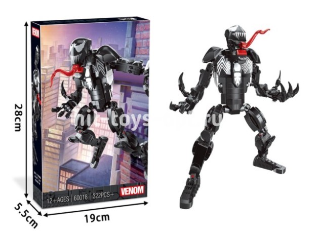 Конструктор Веном 322 дет.