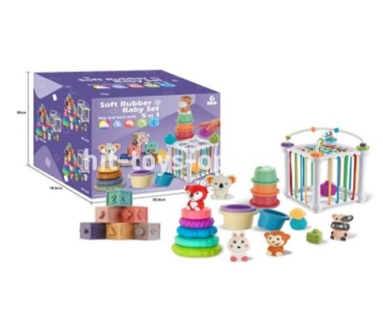 Логическая игра для малышей 5 в 1, размер 24*15