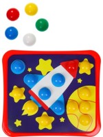 Мозаика 12 картинок в пакете (32 фишки + 2 глазок)