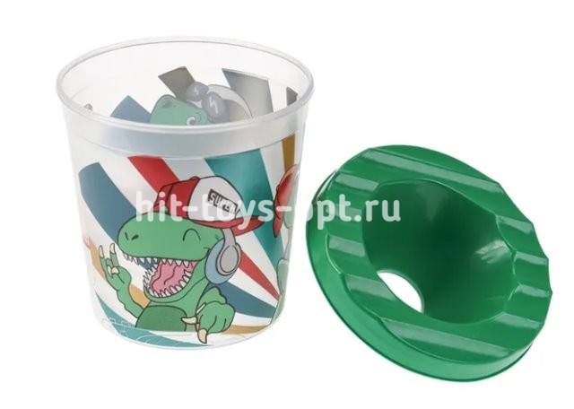 Стакан-непроливайка одно отделение в ассортименте