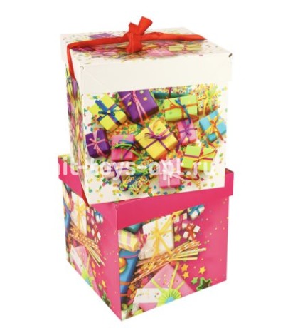 Коробка подарочная Красивые Подарочки 10х10см