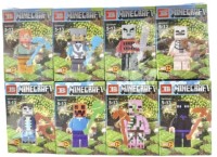 Конструктор Мой Мир Фигурки Героев, 8 видов в уп 16шт. цена за шт.