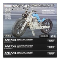 Конструктор металл мото 140 дет.
