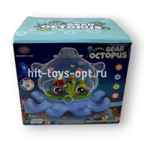 Свет/звук осьминог шестеренки