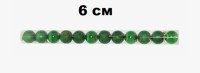 Набор шаров 6см 12шар 1цв, однотонные, глянец/искра, в тубусе зеленый