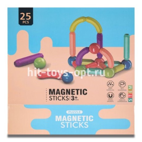 Магнитные палочки 25 дет