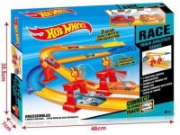 Трек Хотвилс Гонки с запускалкой  2 машинки