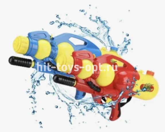 Водный пистолет 57 см, цвет микс