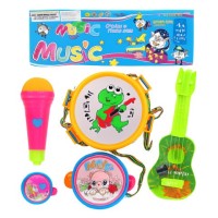 Музыкальный барабан+гитара+микрофон 27*29