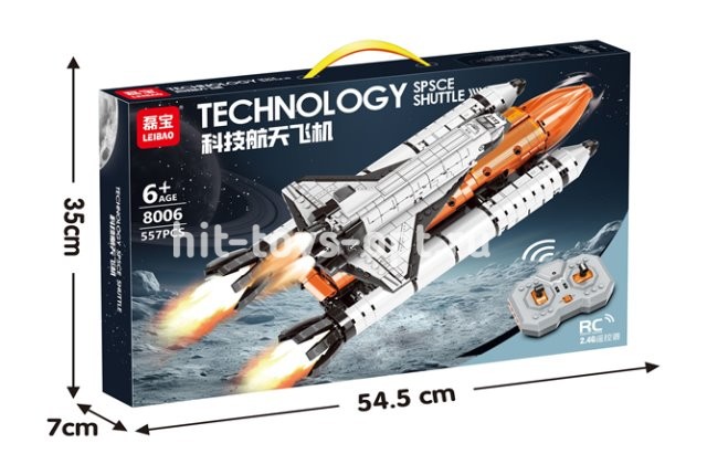 Конструктор Tehnic - Космический Шатл, 577 дет.