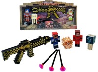 Набор Фигурок Майн + Автомат с Патронами, размер 41см*17см*5см