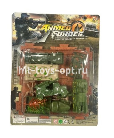 Большой Набор Военной Техники на листе