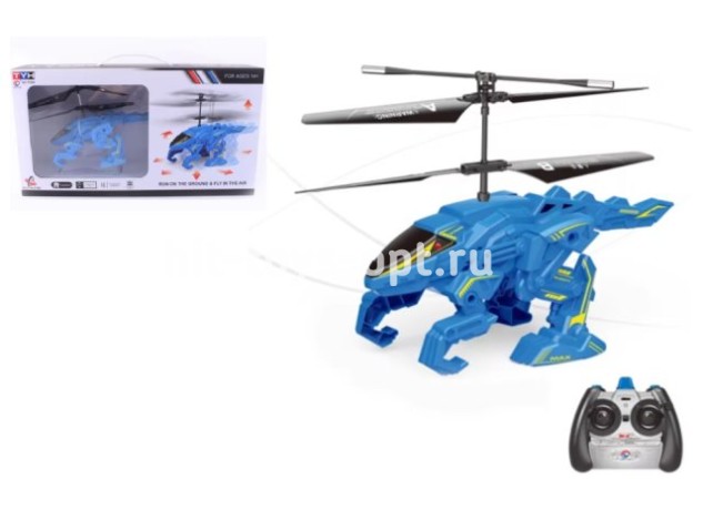 Вертолет Зверь на Р/У, размер 40см*21см*9см