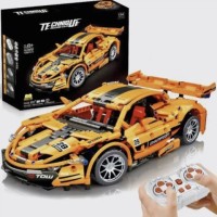 Конструктор Техника Оранжевая машина 1200 дет (без Р/У)