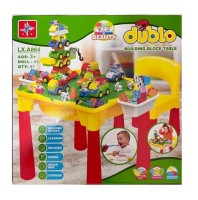 Конструктор Дупло спецслужбы со столиком и стульчиком для сборки 67 дет