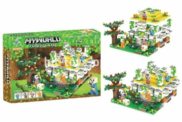 КОНСТРУКТОР МАЙНКРАФТ 657 ДЕТ