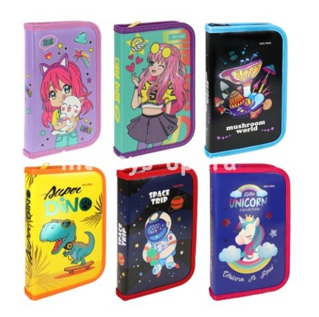 Пенал 1отд. 190*115 принт в ассорти